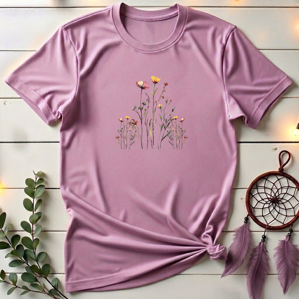 Watercolor Wildflowers T-shirt