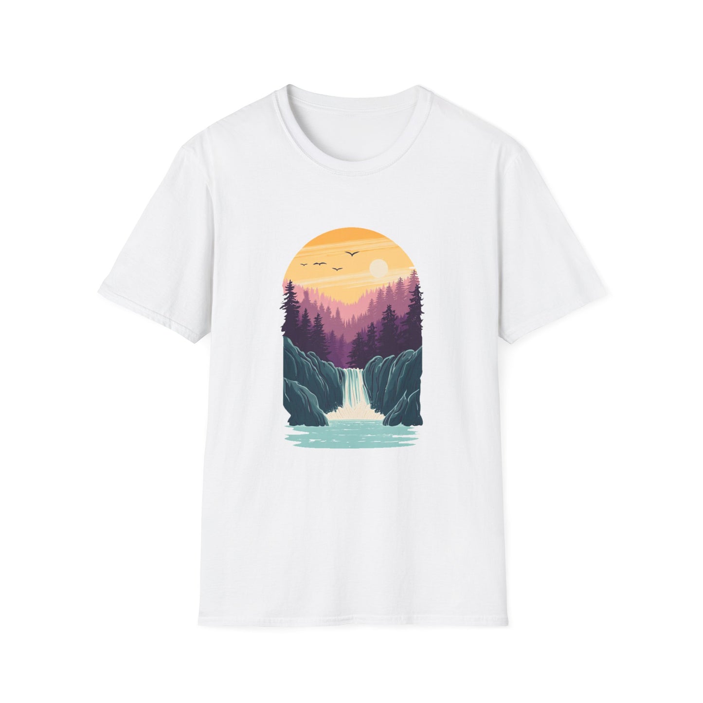 Peaceful Waterfall T-shirt