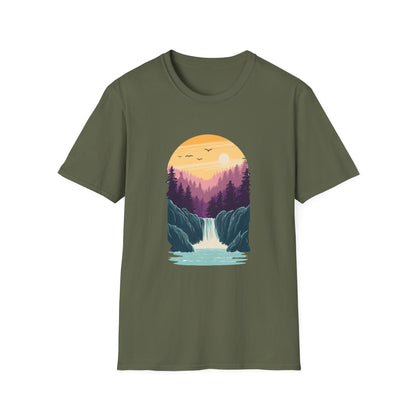 Peaceful Waterfall T-shirt