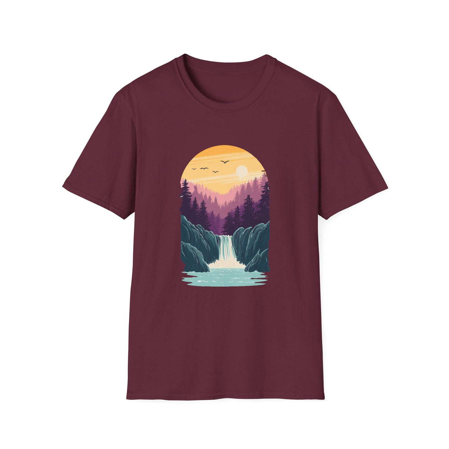 Peaceful Waterfall T-shirt
