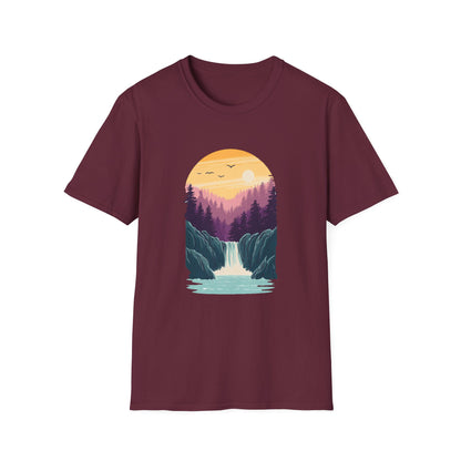 Peaceful Waterfall T-shirt