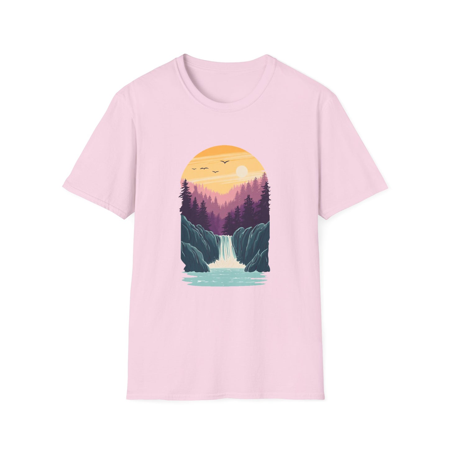 Peaceful Waterfall T-shirt