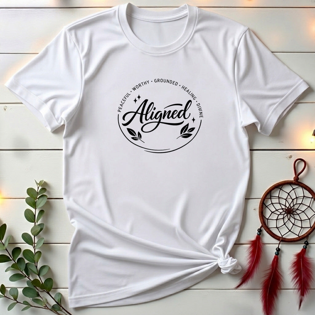 Aligned Affirmations T-shirt