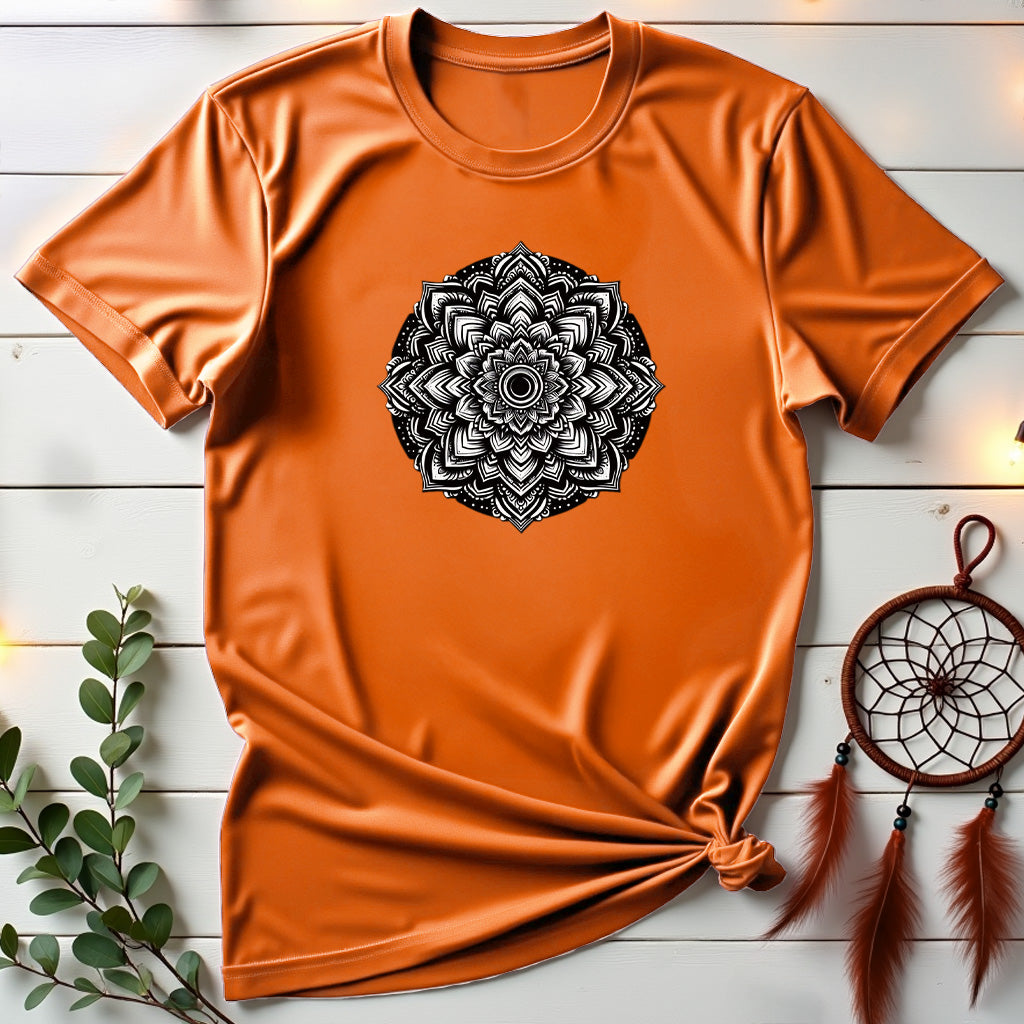Monochrome Mandala T-shirt