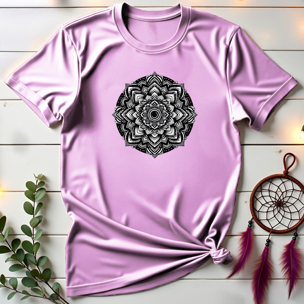 Monochrome Mandala T-shirt