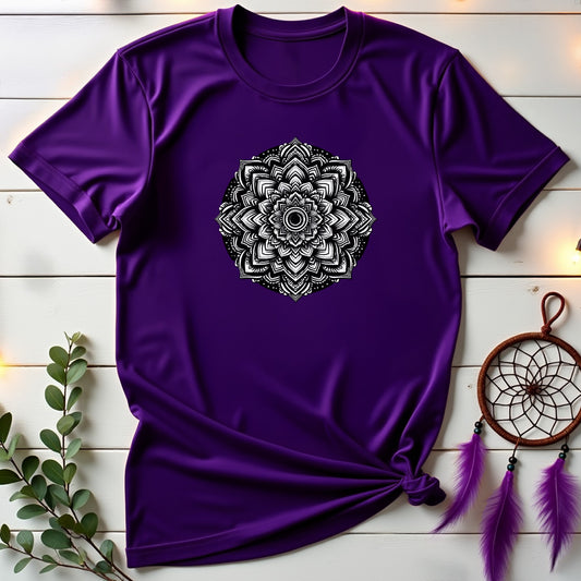 Monochrome Mandala T-shirt