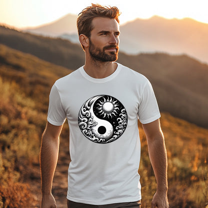Sun & Moon Yin Yang T-shirt