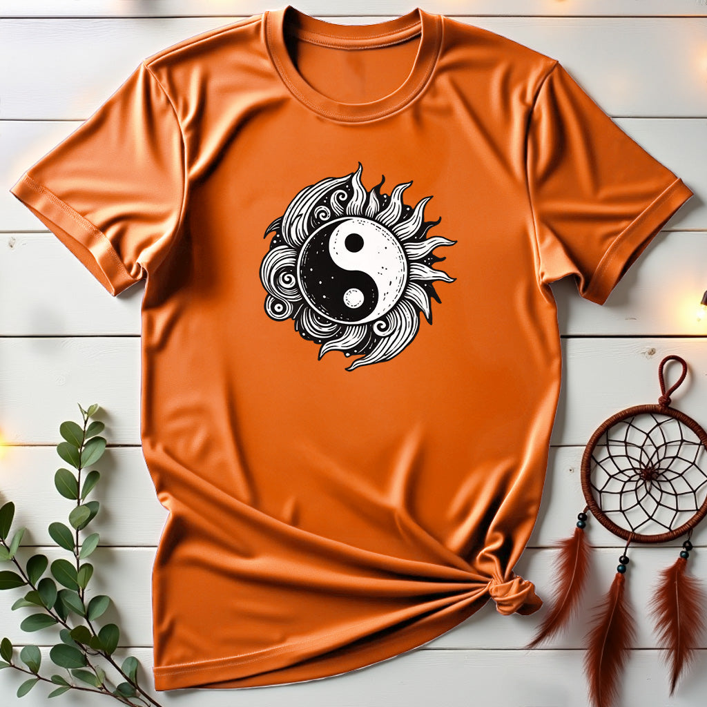 Yin-Yang Sunburst T-shirt