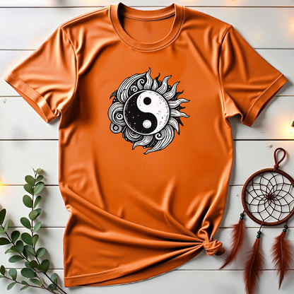 Yin-Yang Sunburst T-shirt