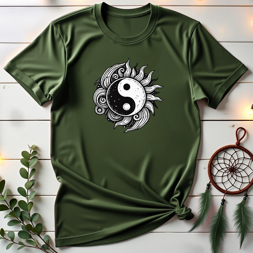 Yin-Yang Sunburst T-shirt