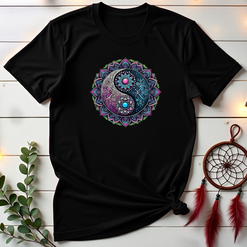 Mandala Yin Yang T-shirt