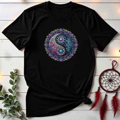 Mandala Yin Yang T-shirt
