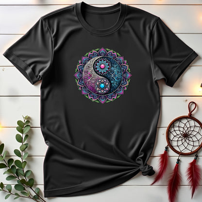 Mandala Yin Yang T-shirt