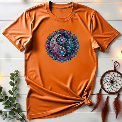 Mandala Yin Yang T-shirt