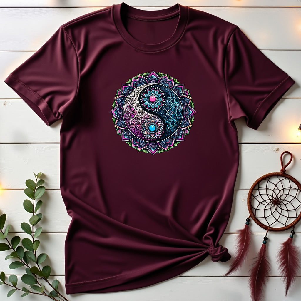 Mandala Yin Yang T-shirt