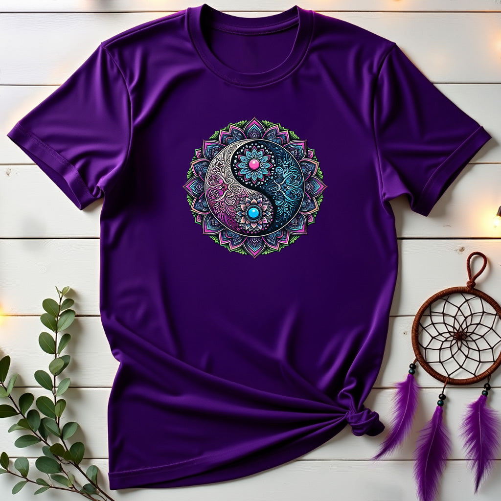 Mandala Yin Yang T-shirt
