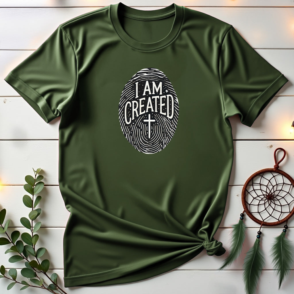 Fingerprint of Faith T-shirt