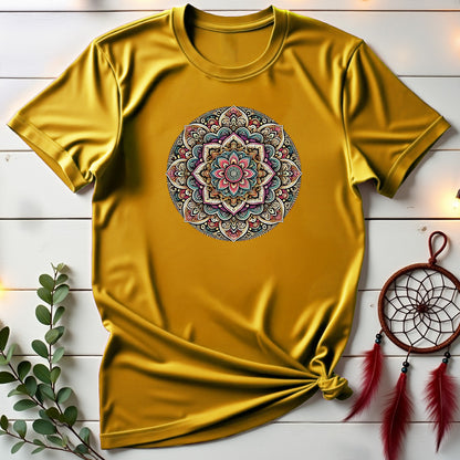 Radiant Mandala Bloom T-shirt