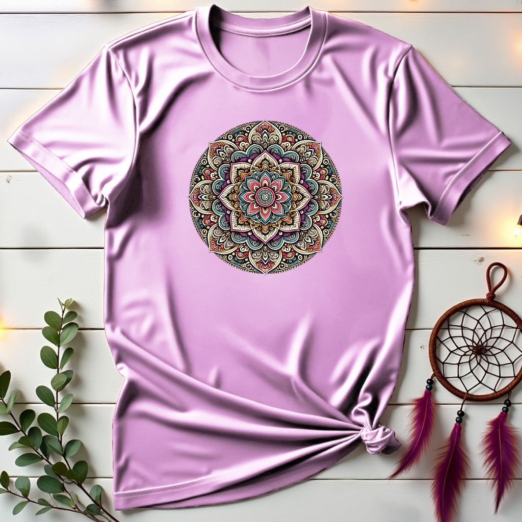 Radiant Mandala Bloom T-shirt