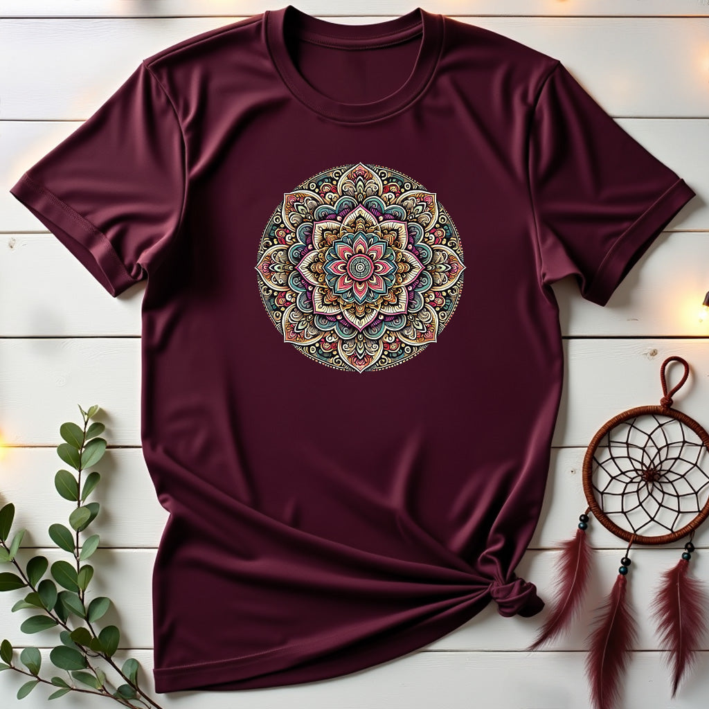 Radiant Mandala Bloom T-shirt