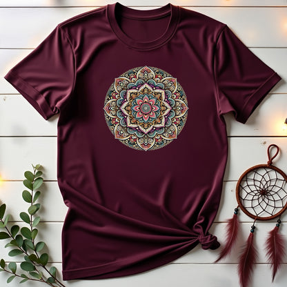 Radiant Mandala Bloom T-shirt