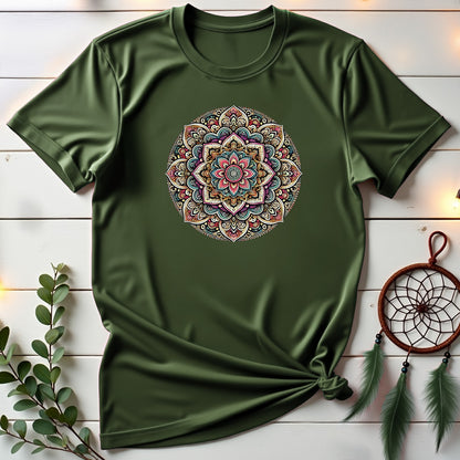 Radiant Mandala Bloom T-shirt