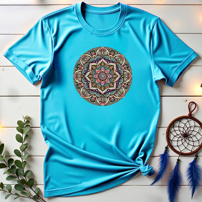 Radiant Mandala Bloom T-shirt