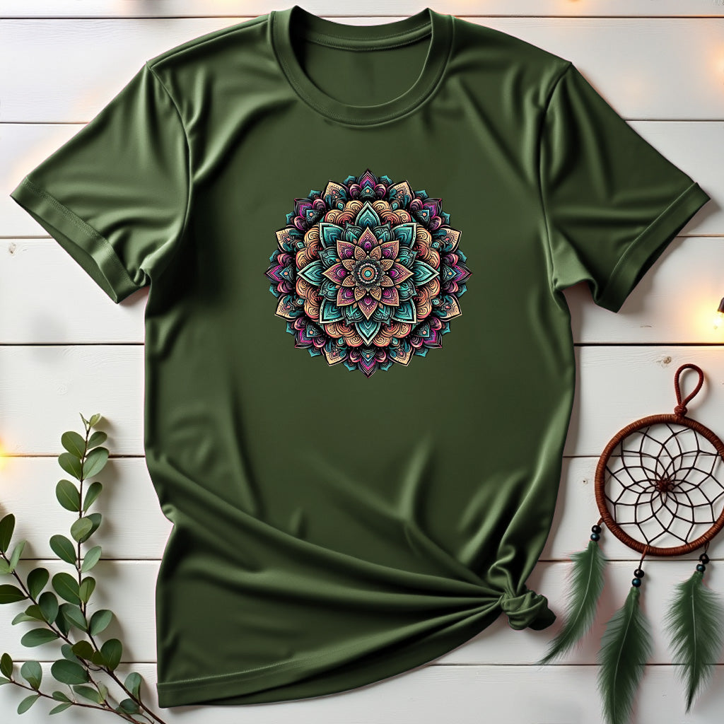Prismatic Mandala T-shirt