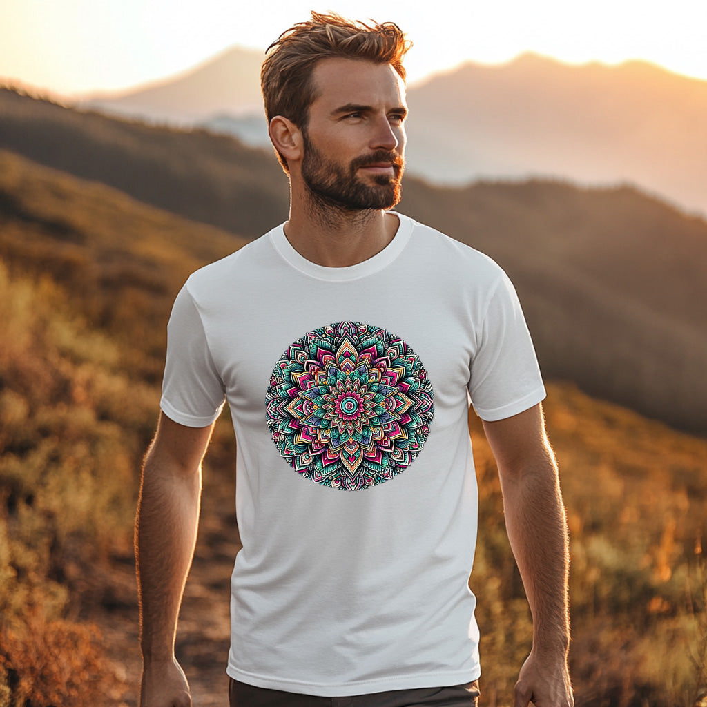 Sacred Harmony Mandala T-shirt