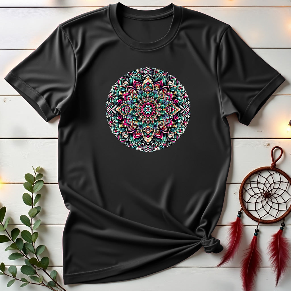 Sacred Harmony Mandala T-shirt