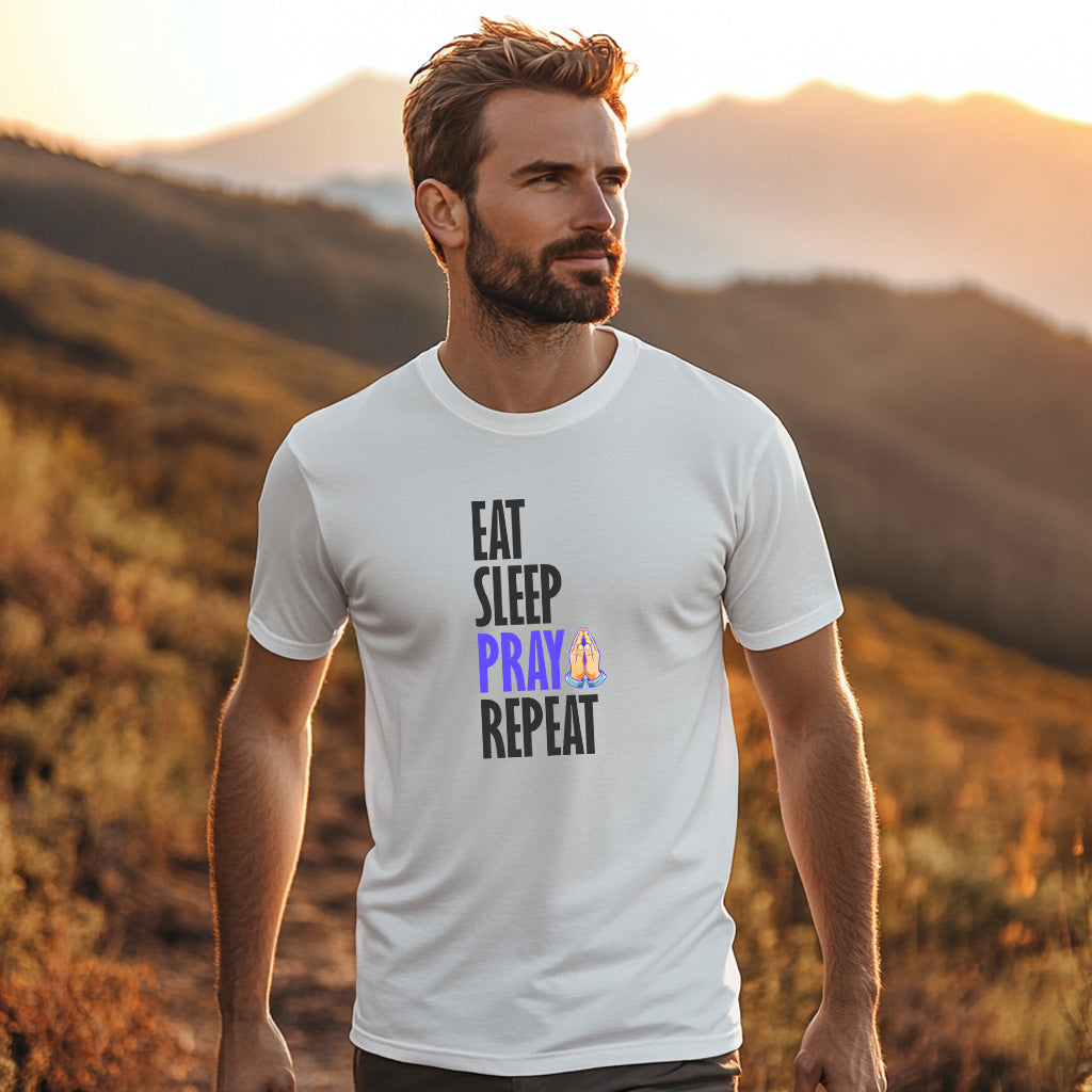 Eat, Sleep, Pray, Repeat T-shirt