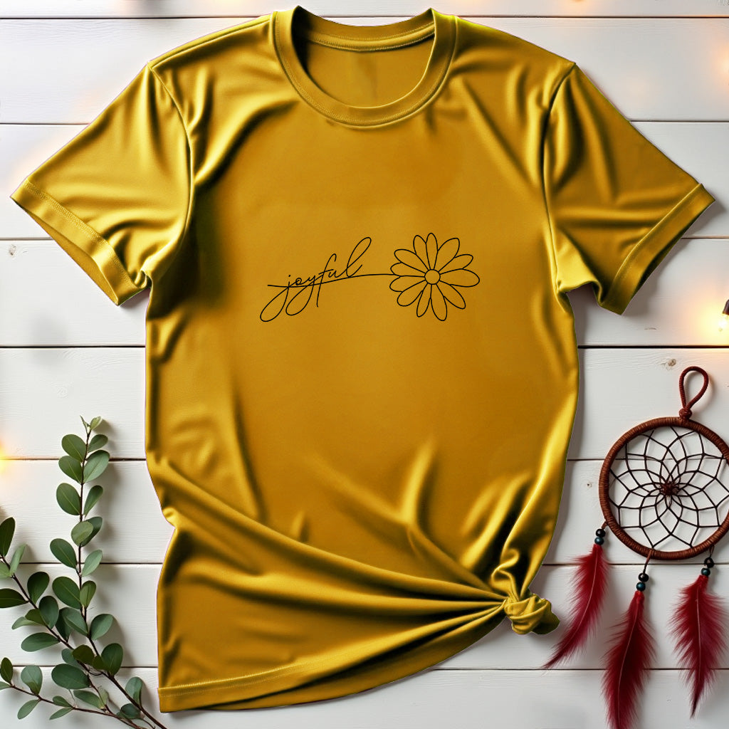 Joyful Daisy Flower T-Shirt