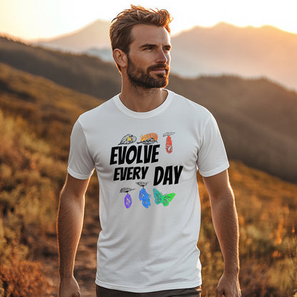 Evolve Every Day Butterfly T-Shirt