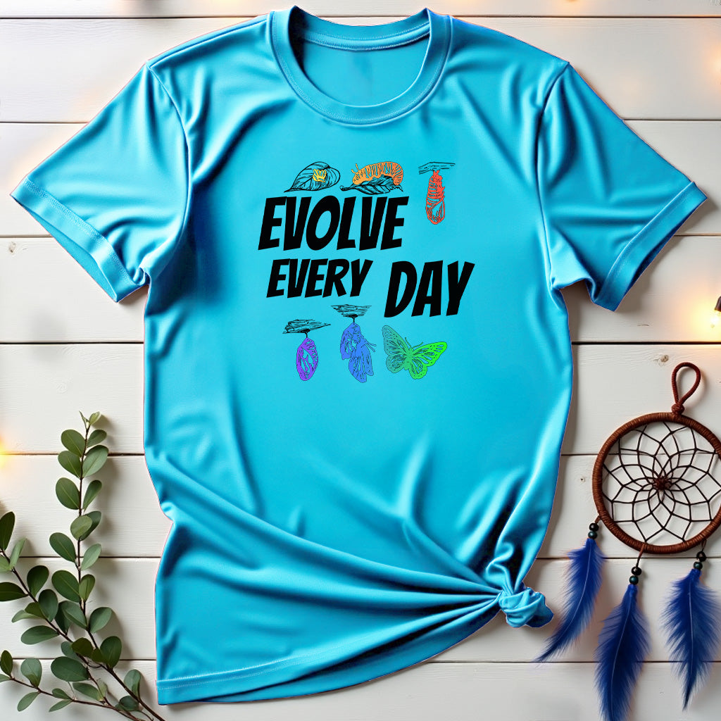 Evolve Every Day Butterfly T-Shirt