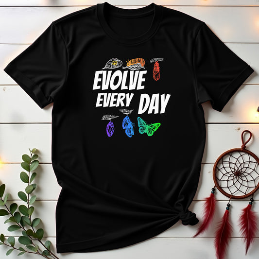 Evolve Every Day Butterfly T-Shirt