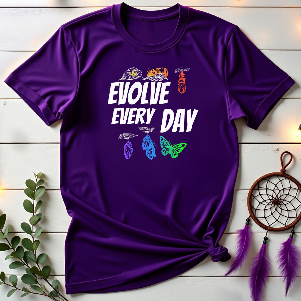 Evolve Every Day Butterfly T-Shirt