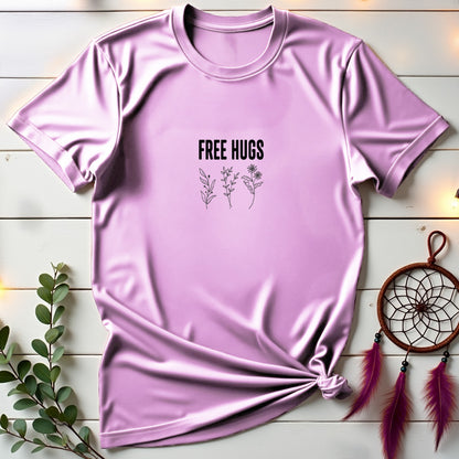 Free Hugs Floral T-shirt