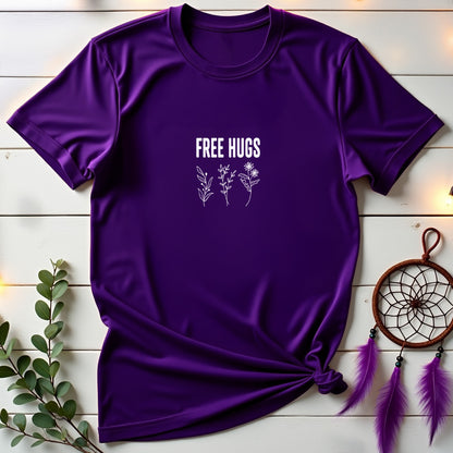 Free Hugs Floral T-shirt
