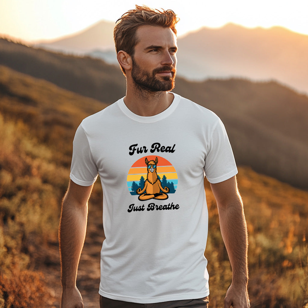Fur Real Just Breathe T-shirt