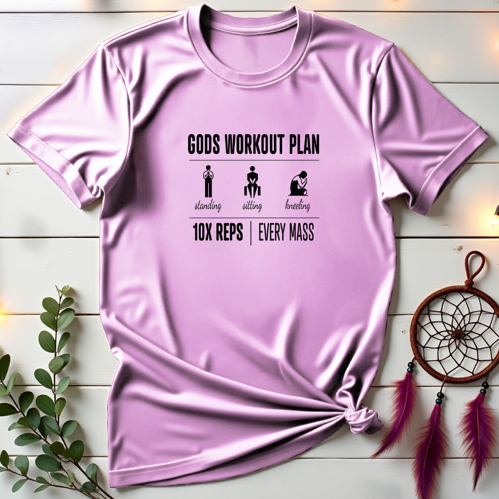 God's Workout Plan T-shirt