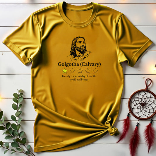 Jesus Golgotha Review T-shirt