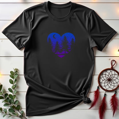 Heart Nature Night T-shirt