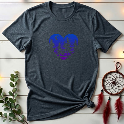Heart Nature Night T-shirt