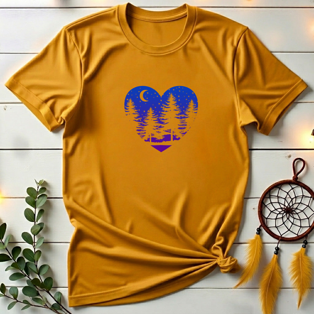 Heart Nature Night T-shirt
