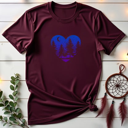 Heart Nature Night T-shirt