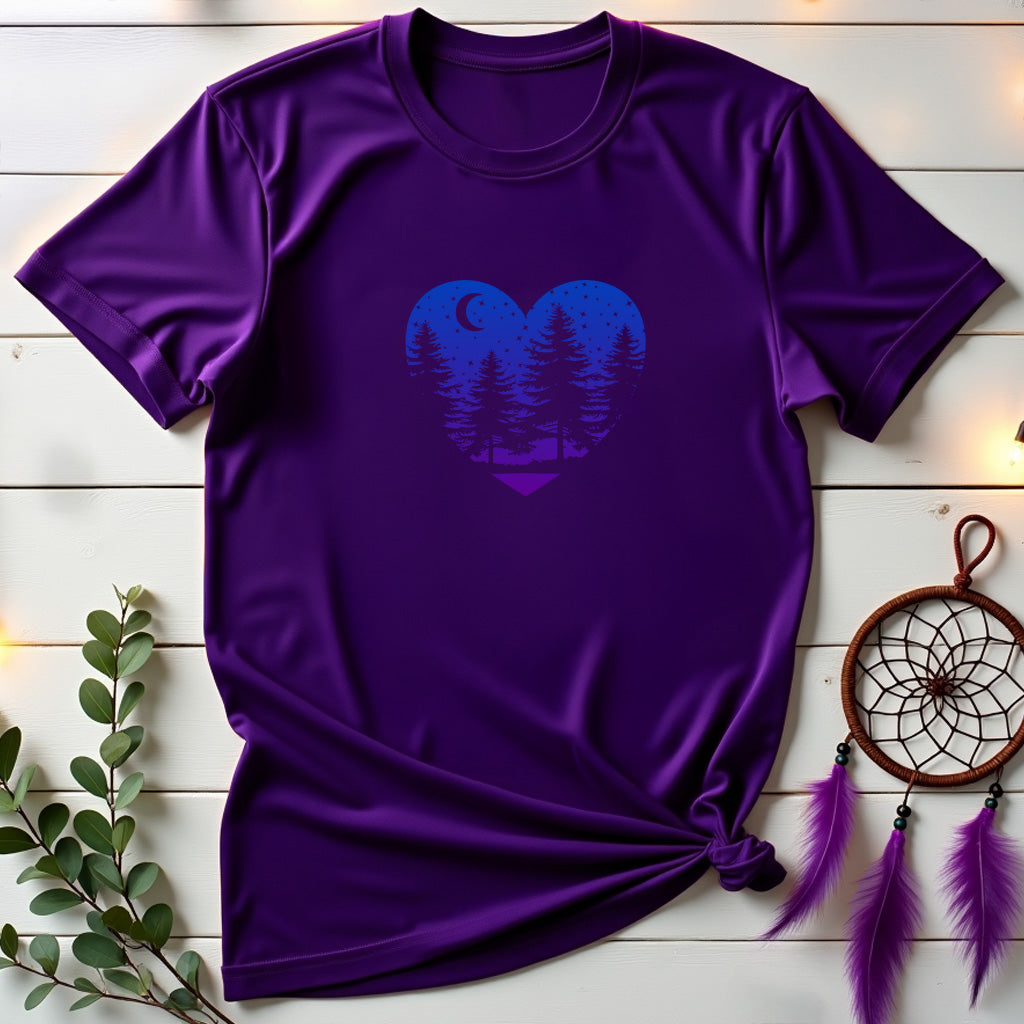 Heart Nature Night T-shirt