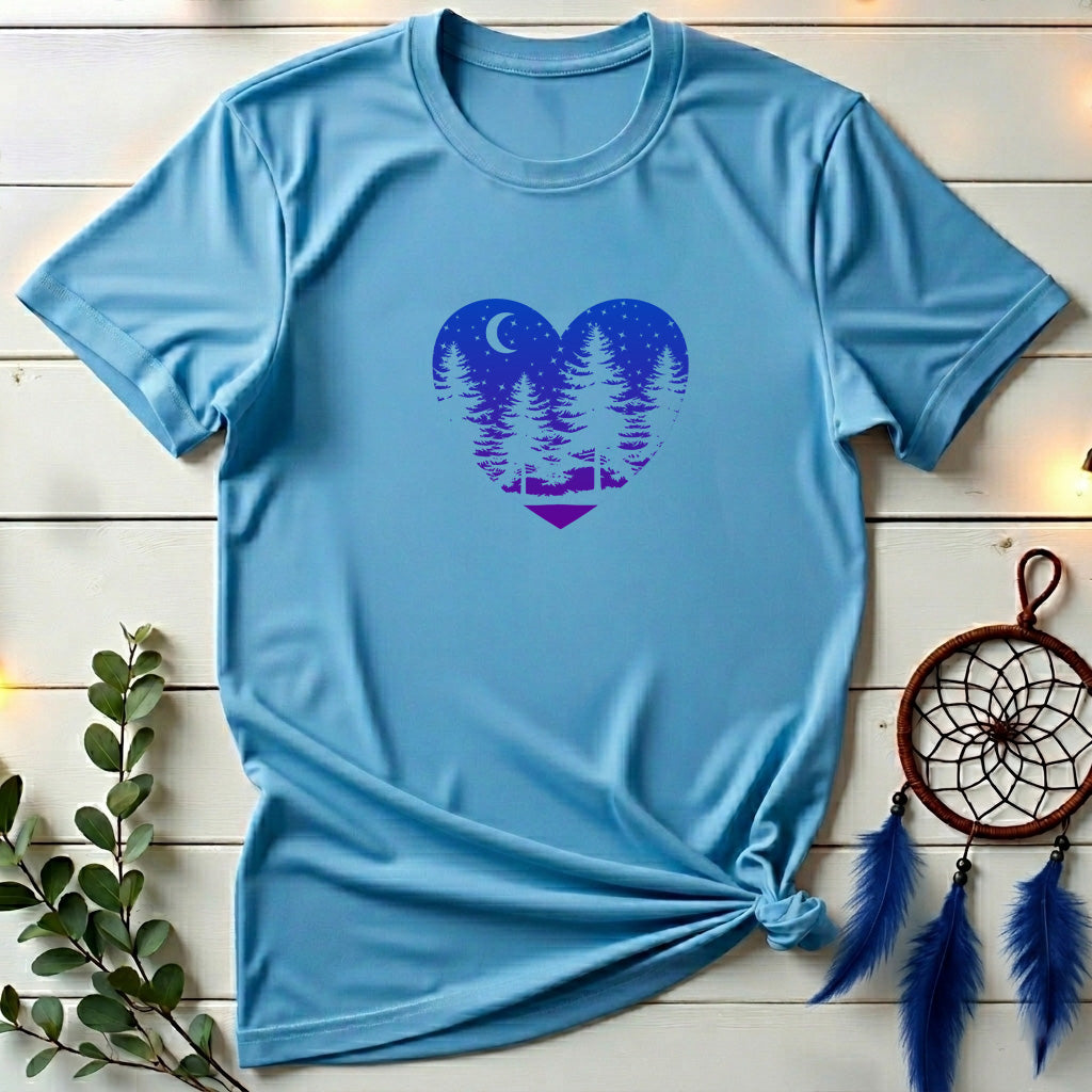 Heart Nature Night T-shirt