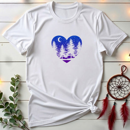 Heart Nature Night T-shirt