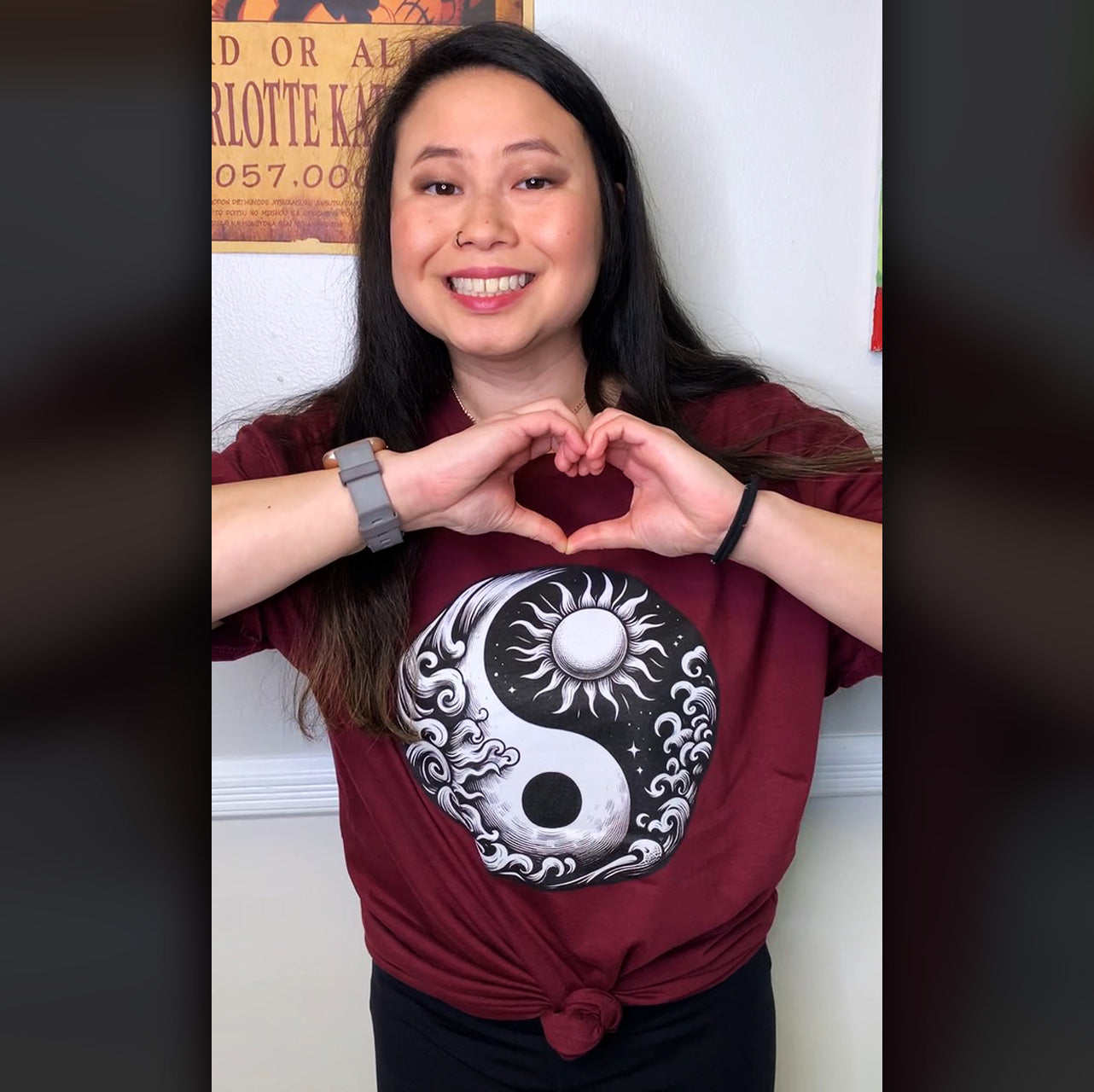 Sun & Moon Yin Yang T-shirt