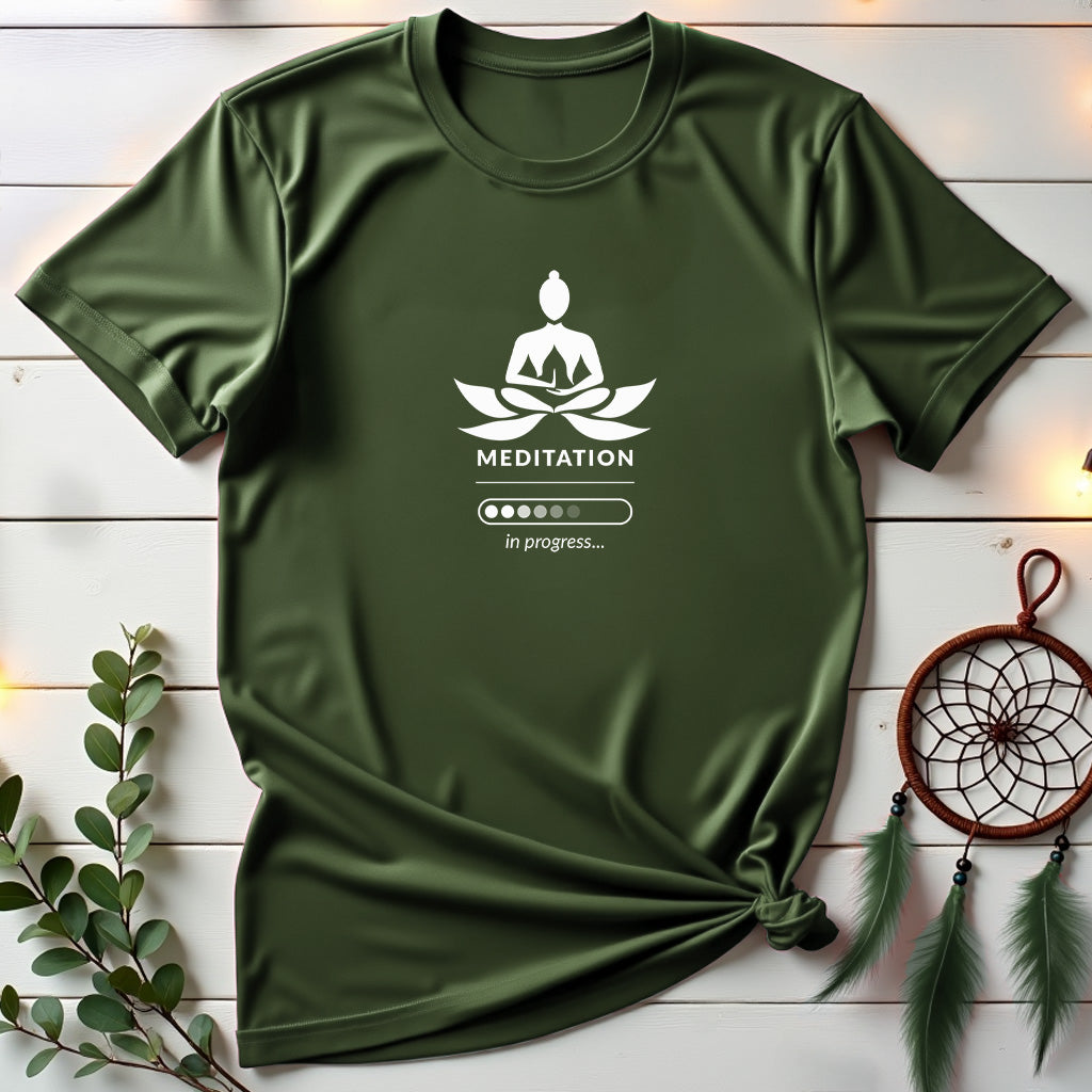 Meditation in Progress T-shirt